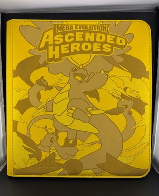 Vault X 12 Pocket Binder Ascended Heroes Dragonite Pikachu Engraved Pokemon | eBay Vault X 12 Pocket Binder Ascended Heroes Dragonite Pikachu Engraved Pokemon | eBay