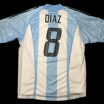 2003 Argentina U17 WC Match Worn Shirt Leandro Diaz