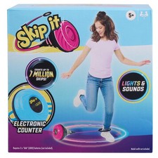 Just Play Skip It Retro Outdoor Toy, Light Up Ball and Digital Small, Teal