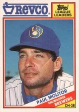 1988 Topps Revco League Leaders #20 Paul Molitor Brewers Baseball Card 0502B