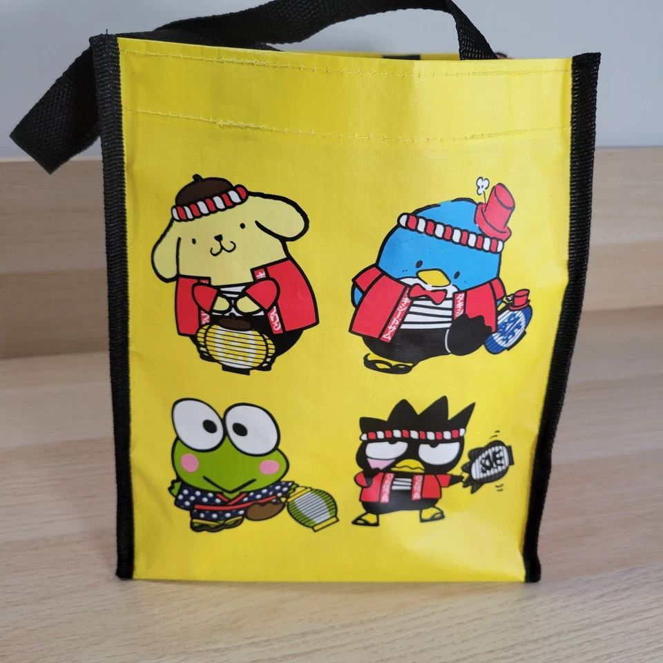 Bolso de compras reutilizable Keroppi World Market Sanrio doble asa Badtz-Maru Foto 2 de 4