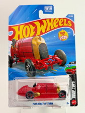 Hot Wheels 2026 Red Fiat Beast of Turin 131/250 Drop Tops 5/5 H Case
