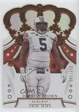2020 Chronicles Draft Picks Crown Royale Mirror Holo 8/149 Derrick Brown #4 4z8