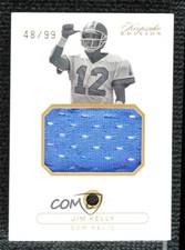 2024 Keepsake Multi Sport Edition Gem Relic 48/99 Jim Kelly (Black & White) 1co7