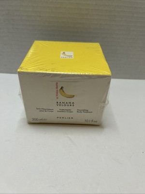 New Perlier Banana Velours Nourishing Body Treatment 10.1 z/300ml New Sealed IOB