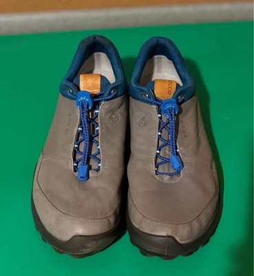 ECCO Biom Hybrid 3 Gore Tex Men's Size 13 Gray Blue Spikeless Golf Shoes