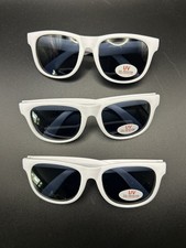 3 Pack Kids Sunglasses Boys Girls Retro Glossy UV Protection Age 3-12 TFCKIDZ 5  