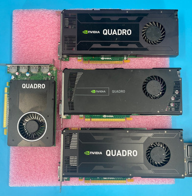 *MIXED LOT OF 6 Nvidia Quadro 4000/M2000/K4000/K4200 | FREE SHIPPING*
