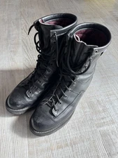 Danner Boots Recon 8" Black 200G GTX Leather Tactical 69410 USA Mens Size 11.5 D