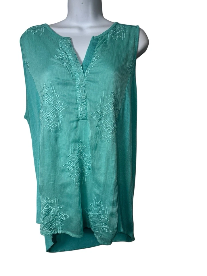 Lote De 10 Damas Tops Tanques Ropa De Verano Varias Marcas L/XL Foto 3 de 4