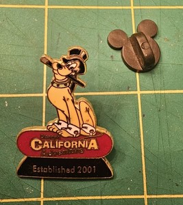 DCA Established Disney 2001 Formal Series Pluto Enamel Pin 13292