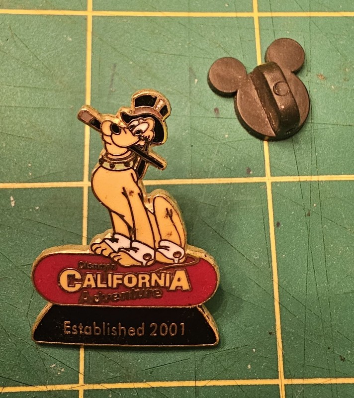 DCA Established Disney 2001 Formal Series Pluto Enamel Pin 13292