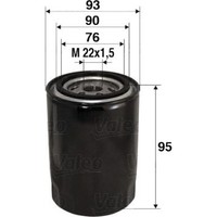 Valeo 586006 ÖLfilter FüR Ford Courier Fiesta Focus Transit E T V DAW DBW DFW