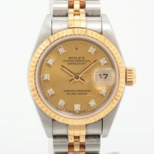 Rolex Lady Datejust 69173G SS×YG SS×YG AT Champagne-Face 3 Extra Links