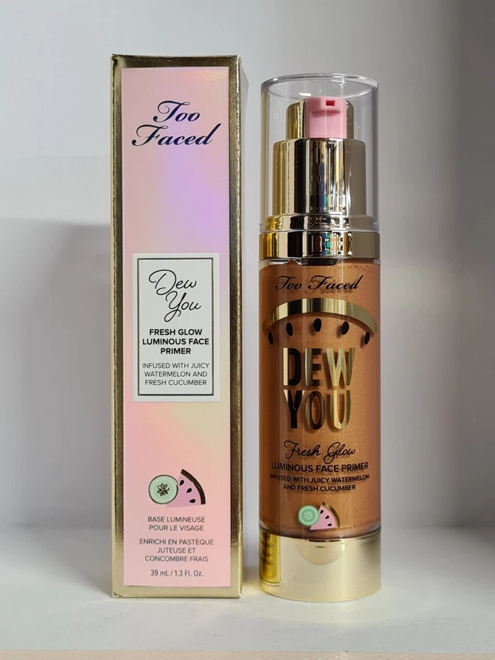 TOO FACED TOO FACE DEW YOU Fresh Glow Luminous Face Primer 1,3 oz # Radiant Caramel 39ml