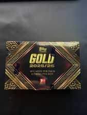 Topps Gold Bundesliga 2025/26 HobbyBox   2 Au...