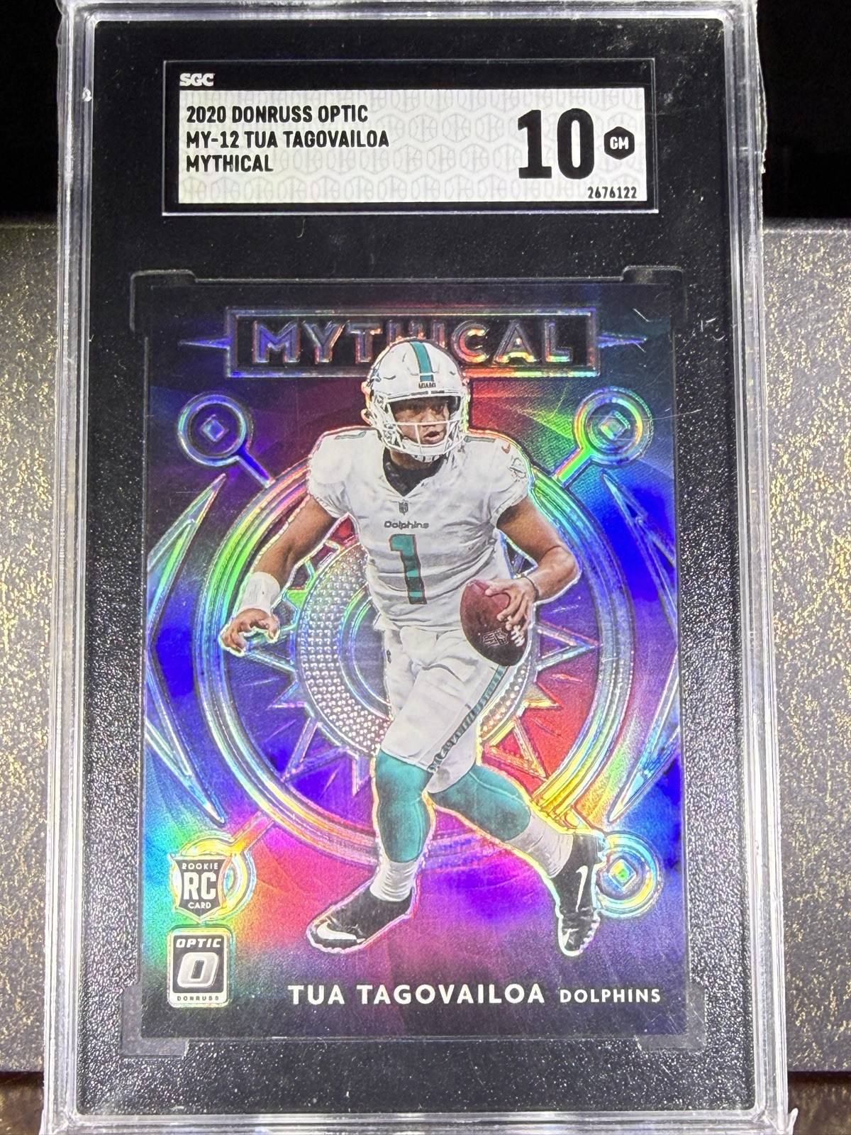 2020 Tua Tagovailoa Panini Donruss Optic Mythical Rookie #MY-12