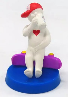 Skateboard Kid Trading Card DAKARA Kid Collection Campaign Bonus Item, 4.5cm