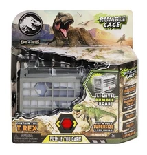 Jurassic World Captivz Epic Battles T-Rex Rumble Cage with Lights and Sounds