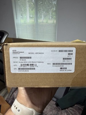 ARUBA R1B20A 9004 (US) 4-PORT GBE RJ45 GATEWAY ARCN9004 