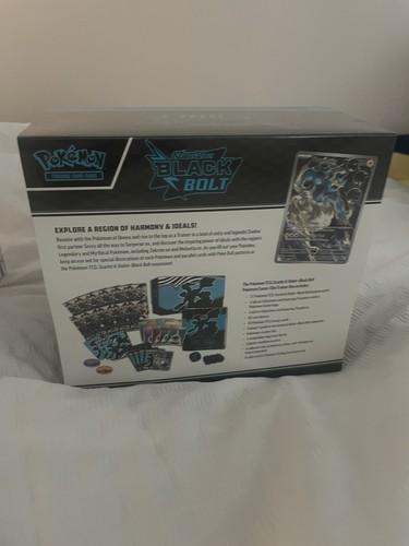 Pokemon TCG Black Bolt & White Flare Pokemon Center ETB Elite Trainer Box Dual - Picture 10 of 12