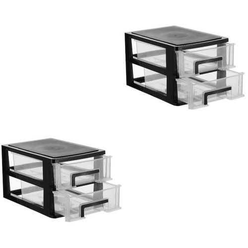  2 szuflady Orgenizer organizer do przechowywania biurka - Zdjęcie 12 z 12