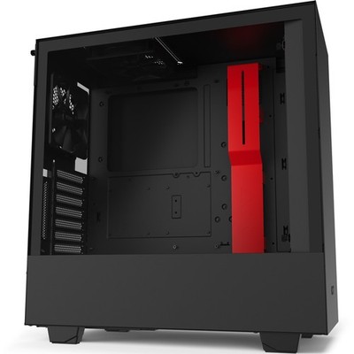 NZXT H510i Midi-Tower Schwarz/Rot