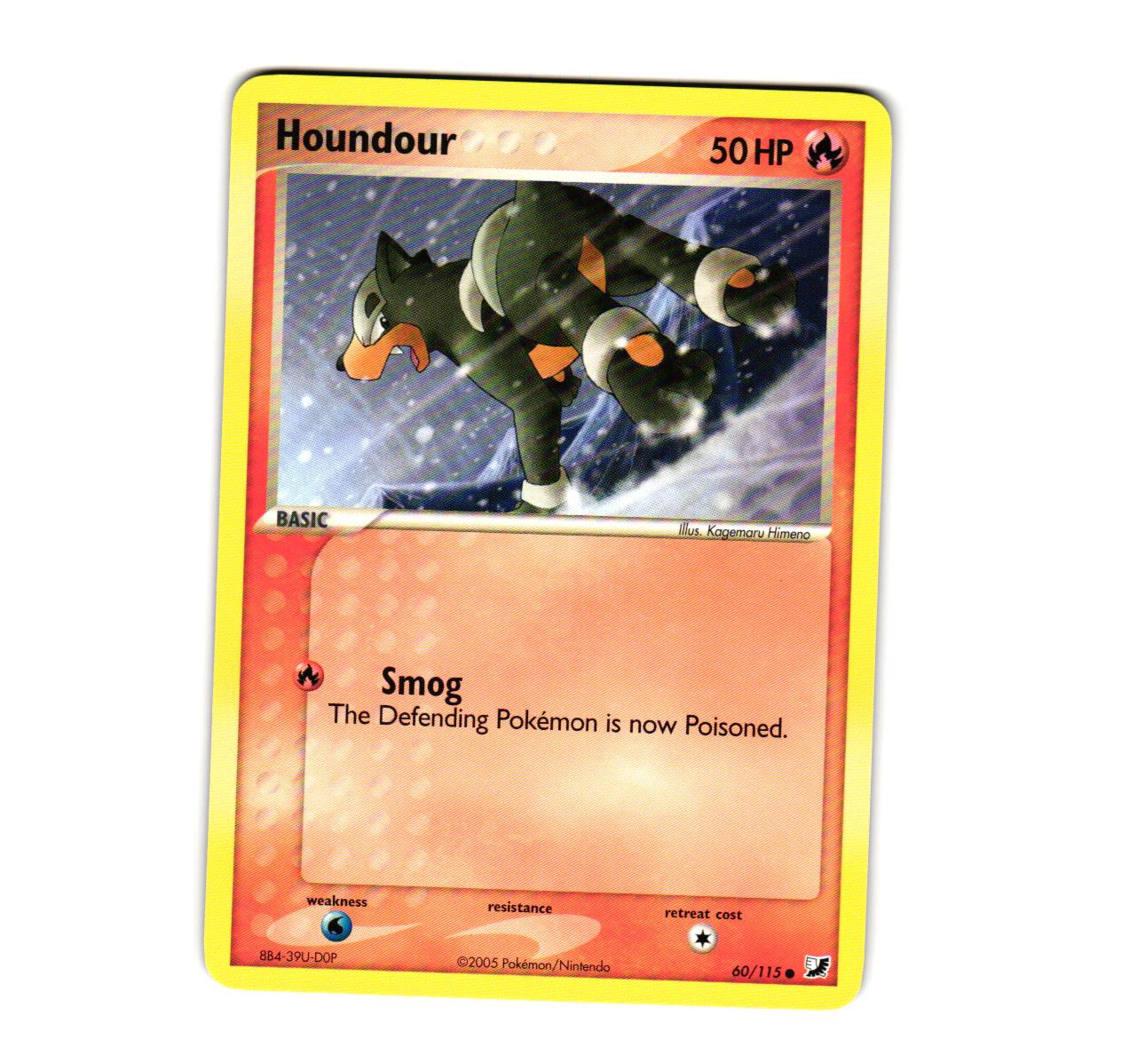 Pokemon Houndour 60/115 Unseen Forces NM