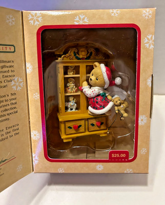 Enesco Cherished Teddies Christmas Ornament  ''Cherish the Joy'' Master Piece Edt.