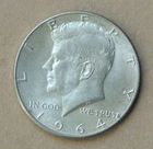1964-D Kennedy Half Dollar Silver U.S Coin Fifty Cents 50c