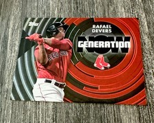 2022 Topps Series 1 Generation Now Black /299 Rafael Devers