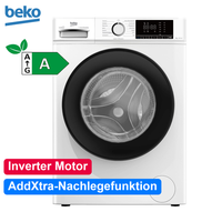 Beko Waschmaschine 7Kg Frontlader Dampffunktion Inverter Motor 1400 U/Min NEU