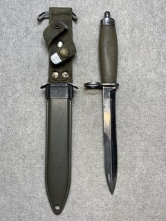 Norwegian AG3 Bayonet type 1 with type 2 scabbard