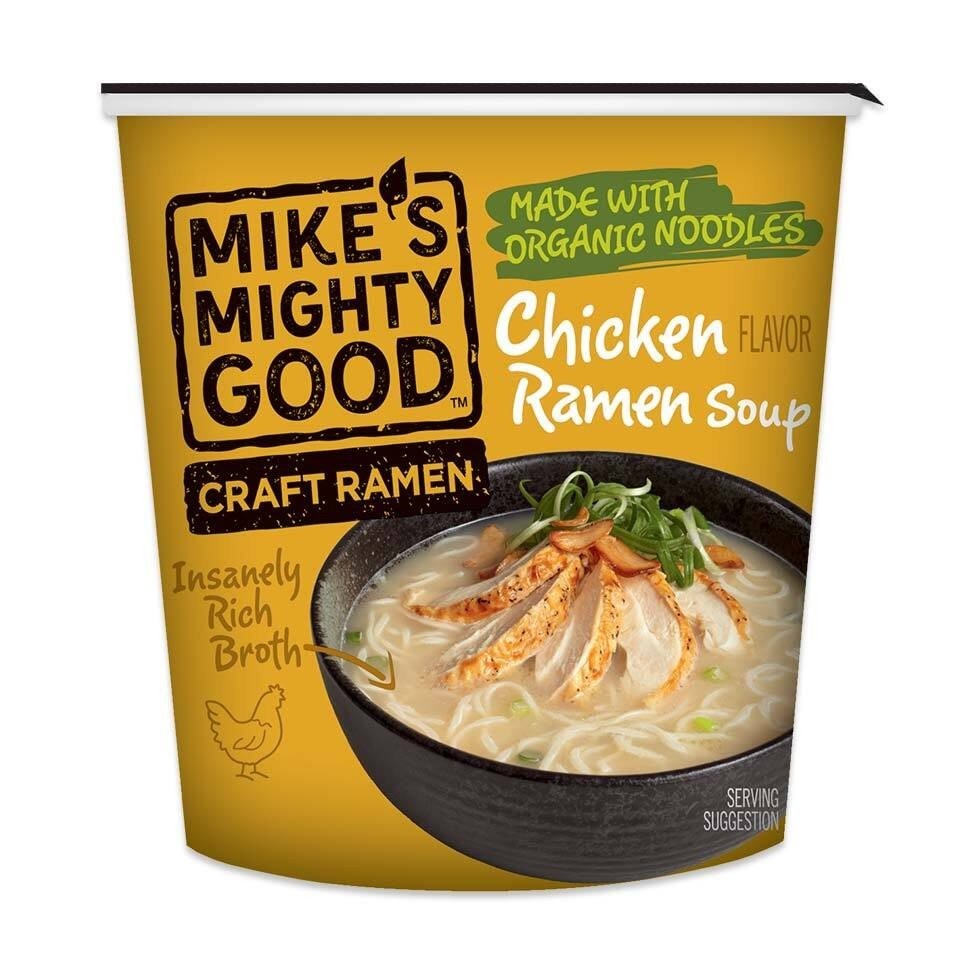 Органический контейнер Mikes Mighty Good Craft Ramen с курицей 16 унции 1990₽