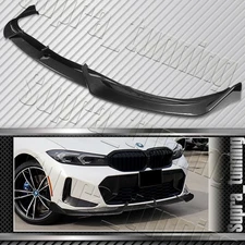 Carbon Painted Front Bumper Lip GT-Style For 2023-2025 BMW 3-Series G20 M-Sport