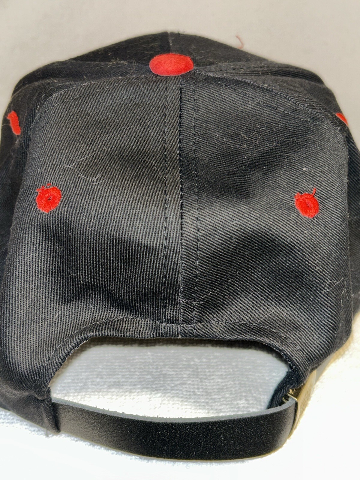 NETWARE 4 HAT CAP ADJUSTABLE STRAPBACK BLACK RED … - image 7