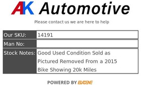 Zontes Panther ZT 125 8A 2013~2017 - CDI Engine ECU Unit Module