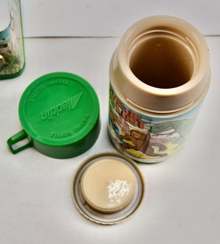 VTG 1975 ALADDIN LAND OF THE LOST LUNCH BOX + THERMOS BOTTLE KROFFT TV - Picture 14 of 17