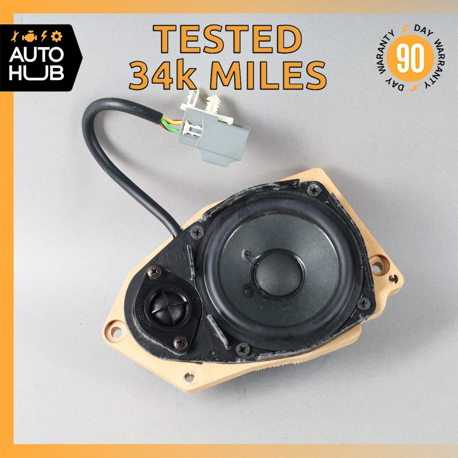 Aston Martin DB9 Volante Rear Left Side Audio Speaker 4G4318808KA OEM 34k