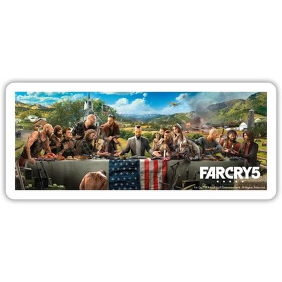 Far Cry 5 Joseph Seed And The Eden's Gate Cult Sticker, max. 4 x 4''
