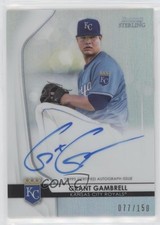 2020 Bowman Sterling Prospect Refractor 77/150 Grant Gambrell #BSPA-GG Auto 7bt