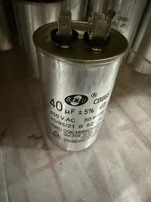 Senju CBB65 40µF Motor Run Capacitor 450V AC Non PCB