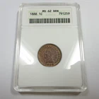 1888 P ANACS Soap Box MS62 BN Brown - Indian Head Penny Cent 1c Coin #55563A