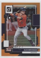 2022 Panini Donruss Holo Orange Alex Bregman #110 0dh4