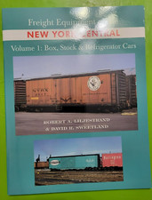 FREIGHT EQUIPMENT OF THE NEW YORK CENTRAL VOL 1 BOX STOCK REFRIGERATOR CARS