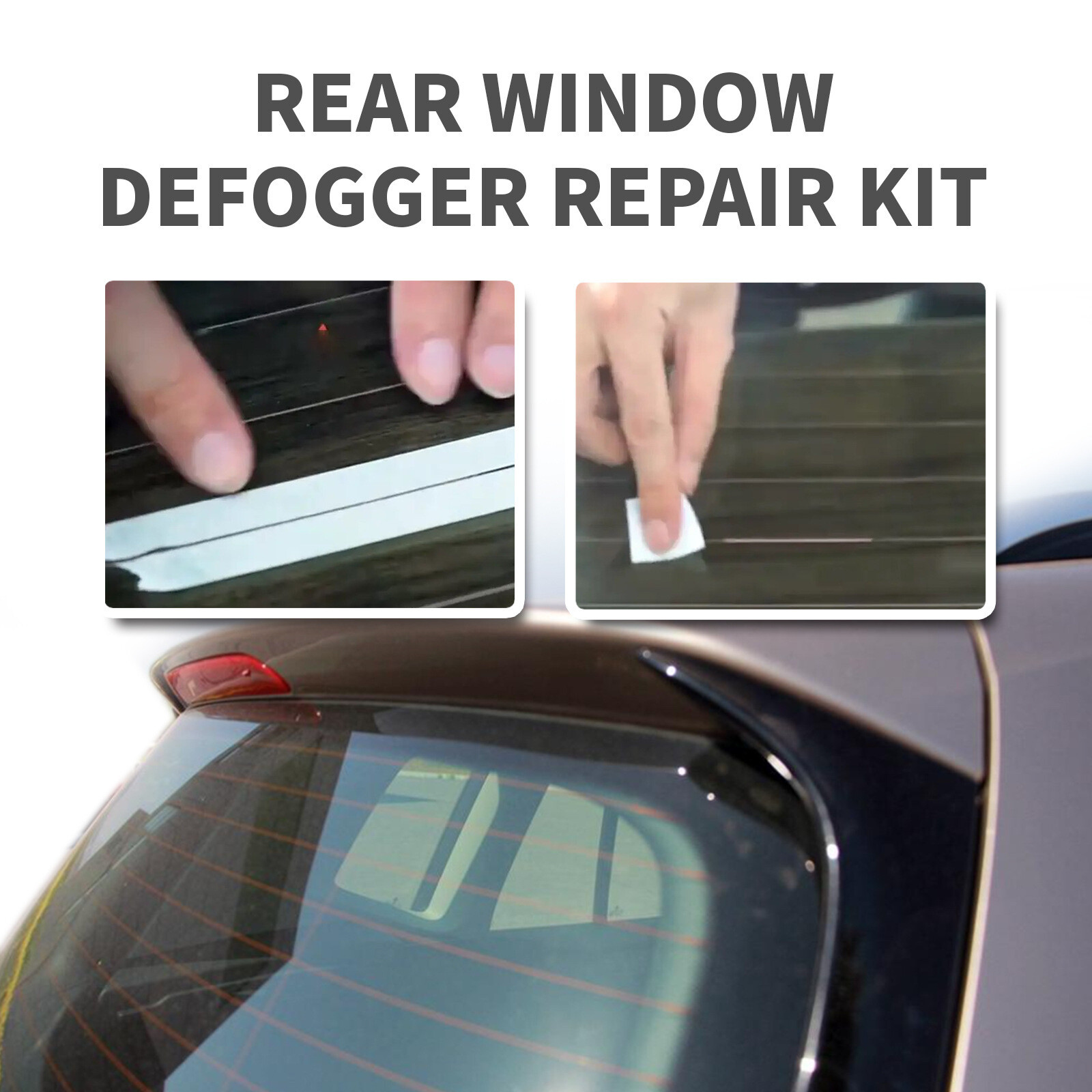 Rear Window Grid Defogger Defroster Tabs Lines Grid Repair Tool Car