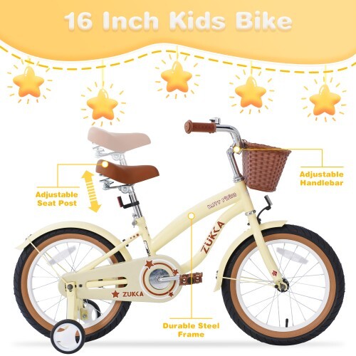Girls Bike with Basket for 7-10 Years Old Kids 20 inch or 16 inch wheel for 4-7Y - Picture 53 of 70