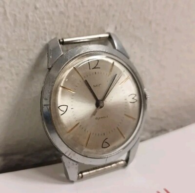 Watch of the USSR early Vostok Mir world rare Serviced 