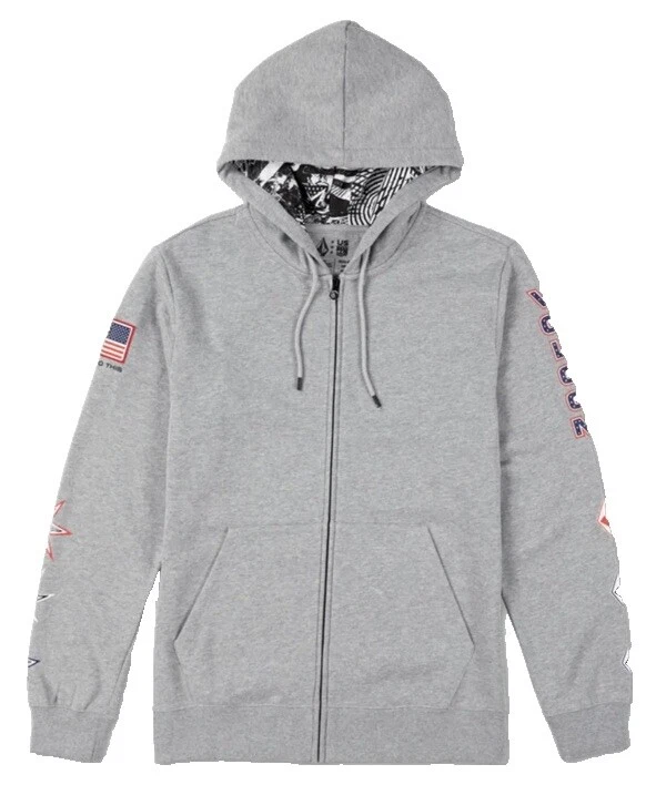Volcom Full Zip Hoodies & Sweatshirts for Men