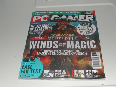 PC GAMER (Computer Games) Magazine,   Issue, #317 winds of  magic